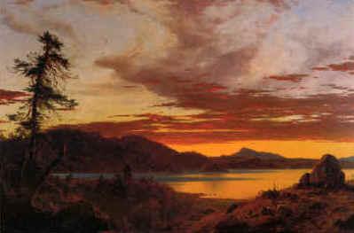 Frederick Edwin Church Sunset